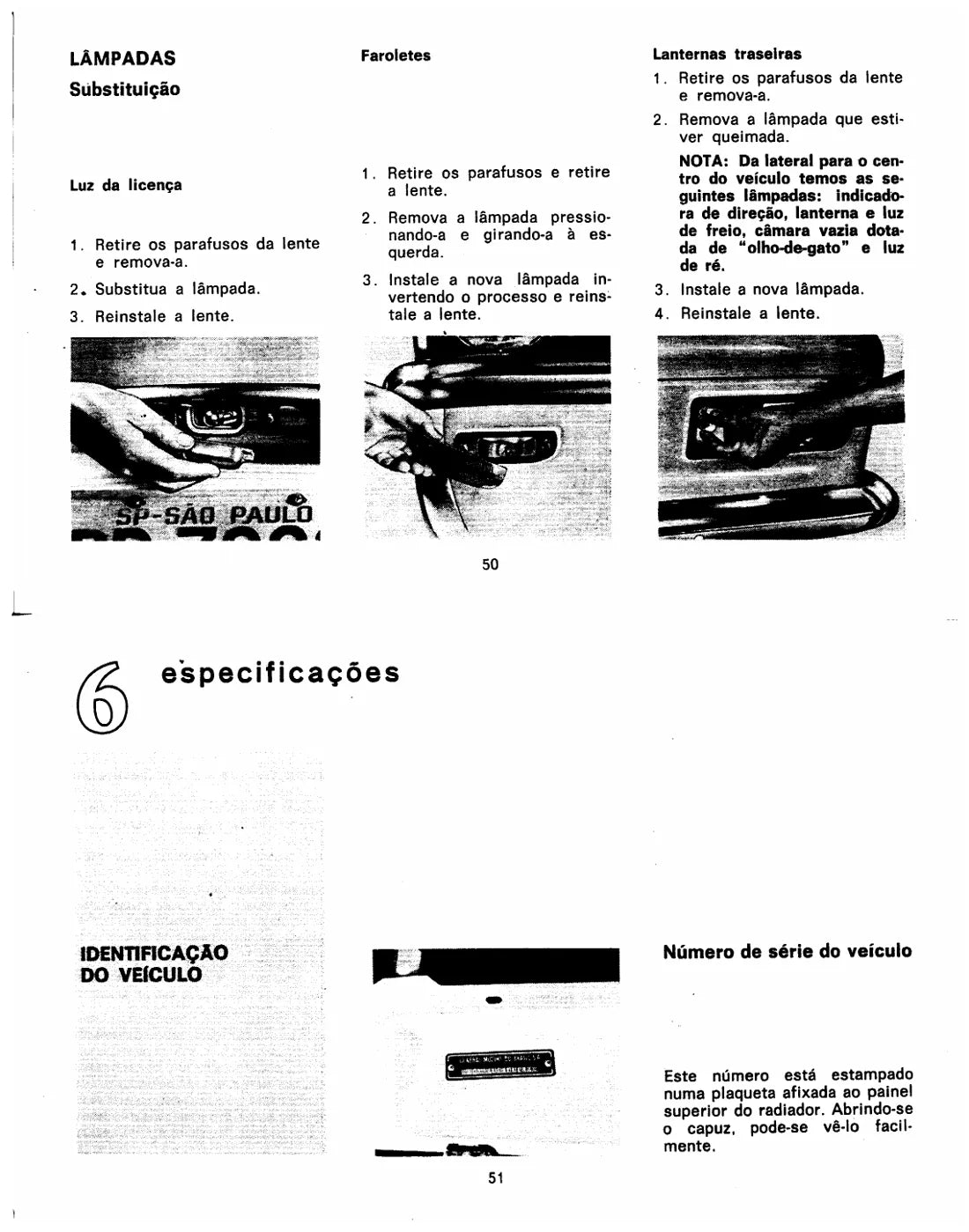 Página interna 4 — Chevrolet Chevette 1976 a 1979