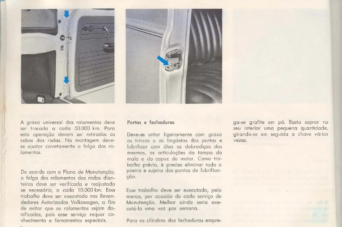Página interna 3 — Volkswagen Fusca 1973 (1300 e 1500)