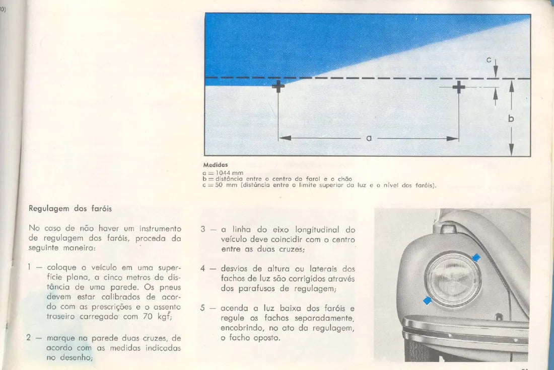 Página interna 4 — Volkswagen Fusca 1973 (1300 e 1500)