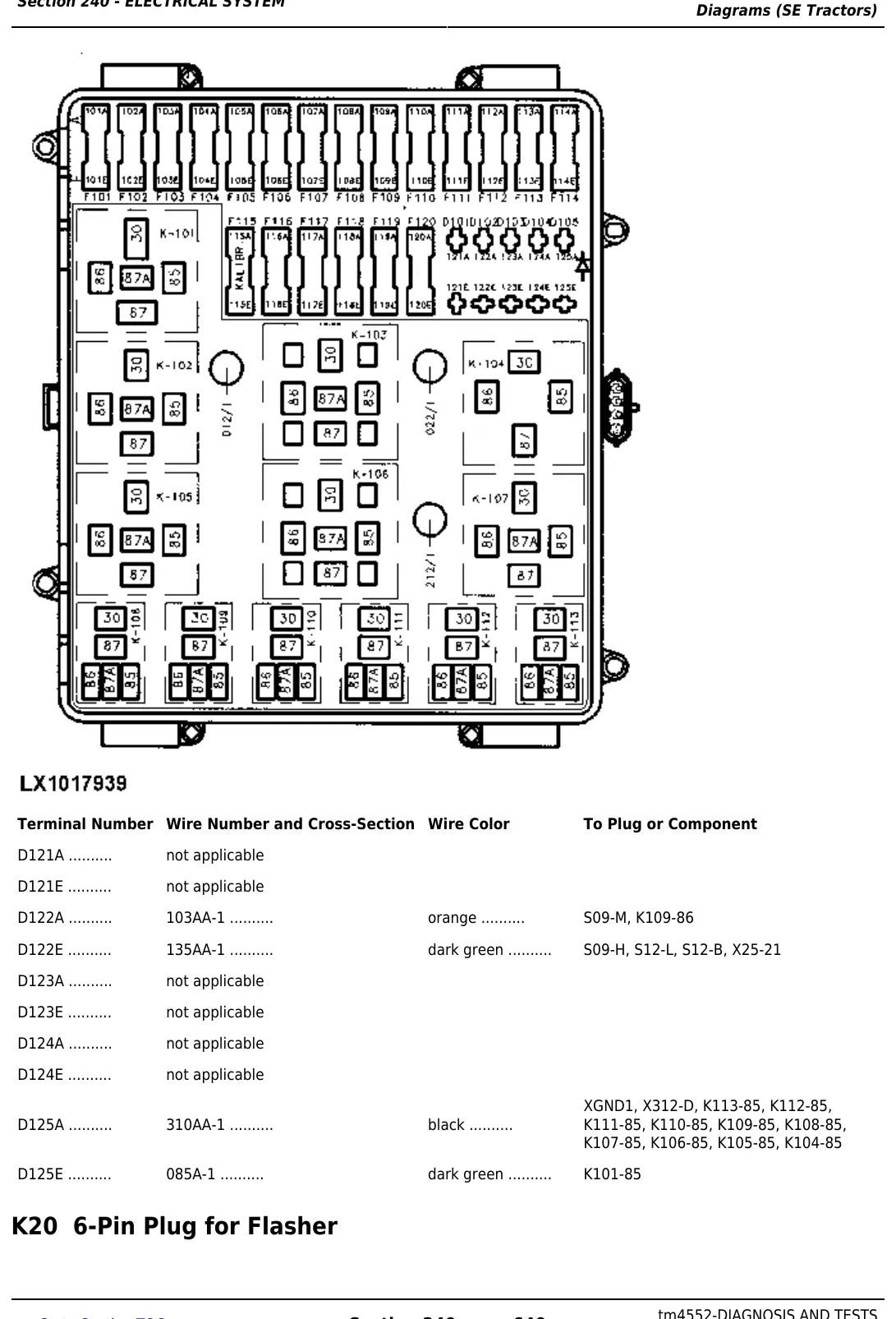 Manual Técnico John Deere 6010 a 6910 (e SE) — ilustração técnica 2