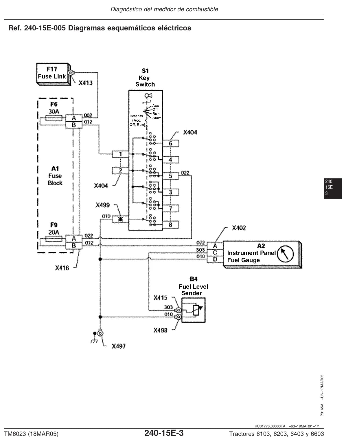 Manual Técnico John Deere 6103, 6203, 6403 e 6603 — ilustração técnica 2