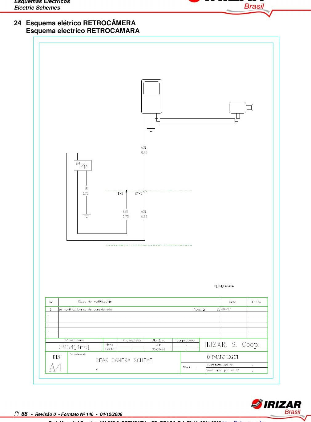 Manual Elétrico Irizar Century — 40 esquemas numerados - diagrama 2