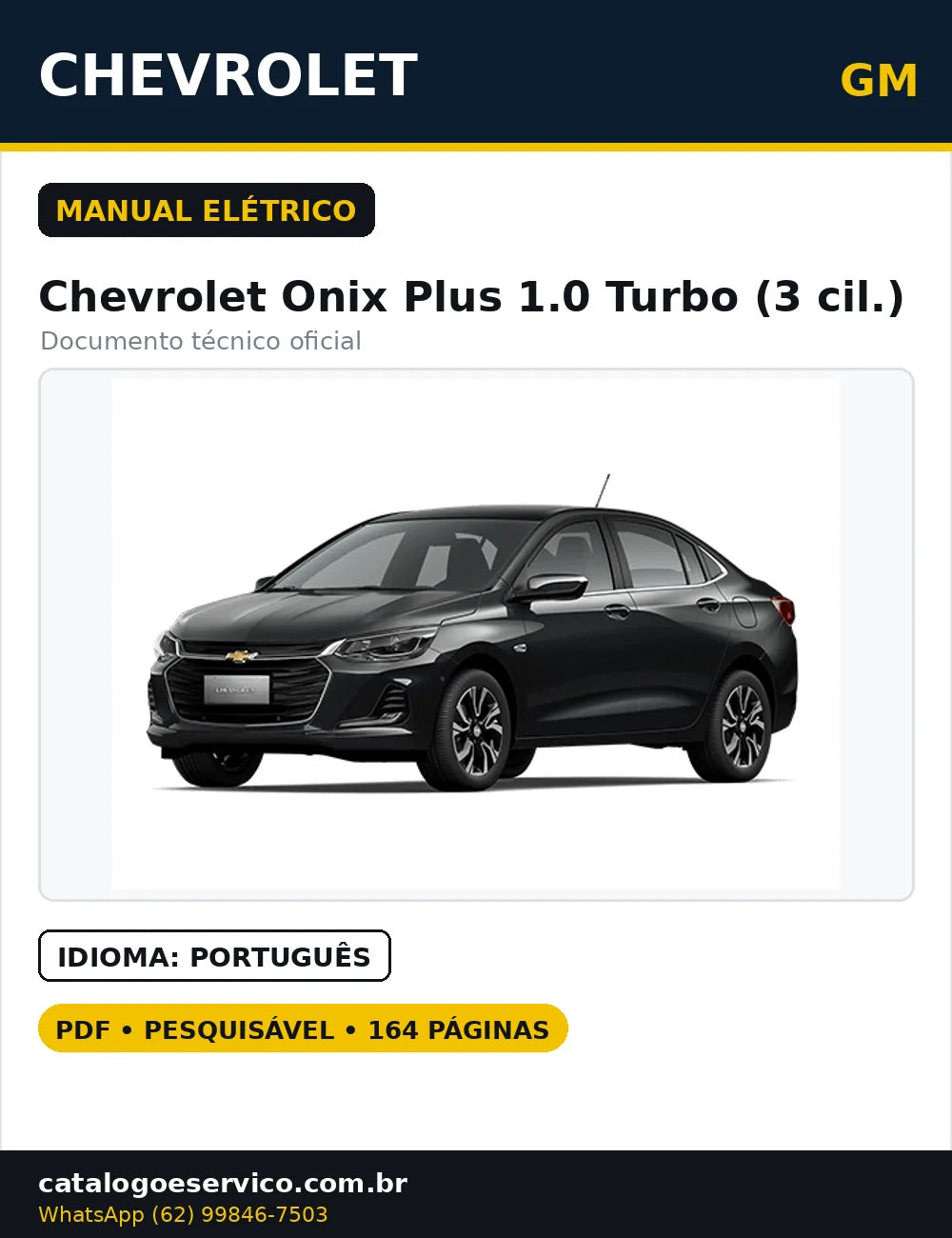 MANUAL ELÉTRICOS PDF ONIX PLUS 3 CILINDROS 1.0 TURBO - CHEVROLET