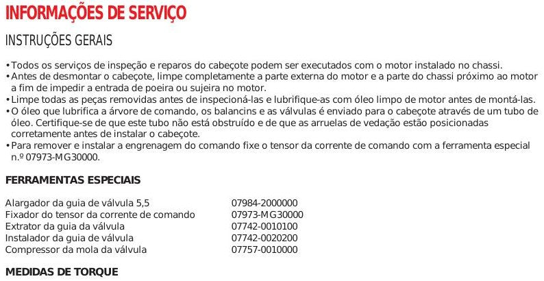 Manual Oficina Serviço Honda Xlx 250 R - diagrama 1