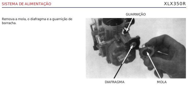 Manual Oficina Serviço Honda Xlx 350r - diagrama 1