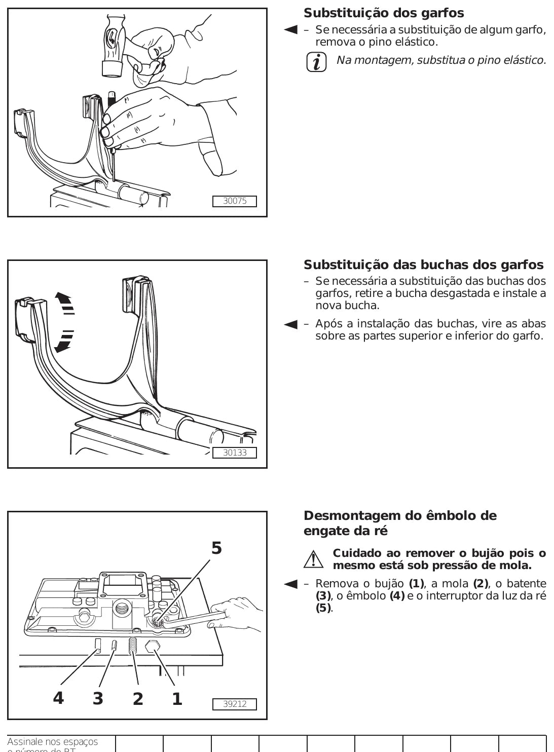 Manual de Serviço Caixa de Câmbio Eaton FS-4205A Volkswagen — página interna 1 do PDF (Manual de Serviço)