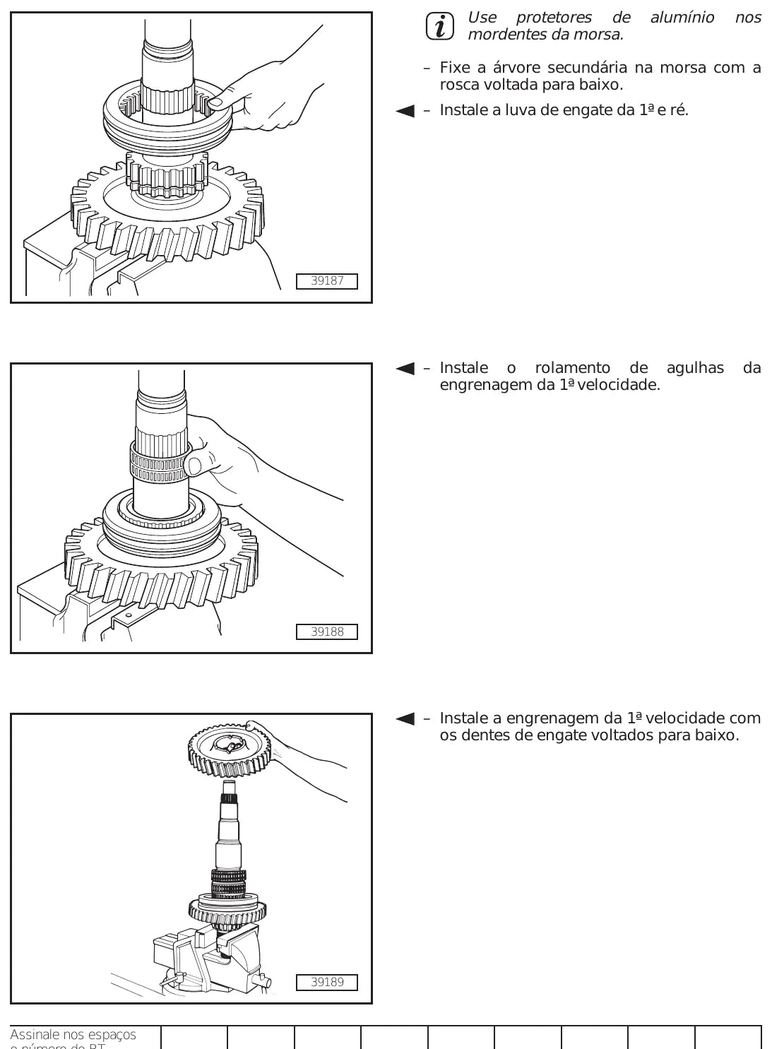Manual de Serviço Caixa de Câmbio Eaton FS-4205A Volkswagen — página interna 2 do PDF (Manual de Serviço)