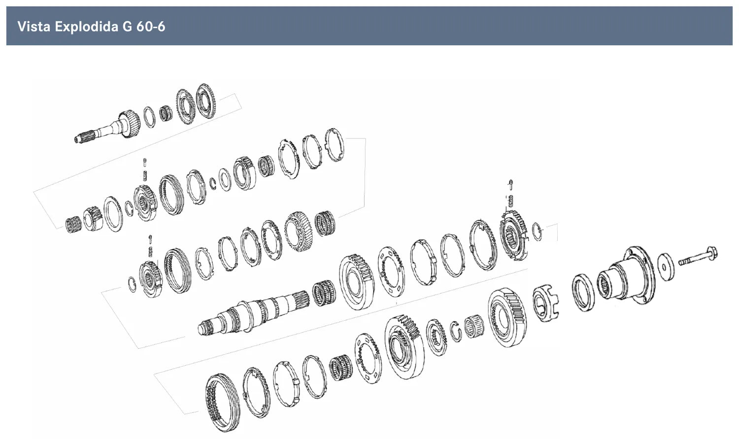 Manual de Serviço Caixa de Mudanças Mercedes-Benz G60-6 G85-6 — página interna 1 do PDF (Manual de Serviço)