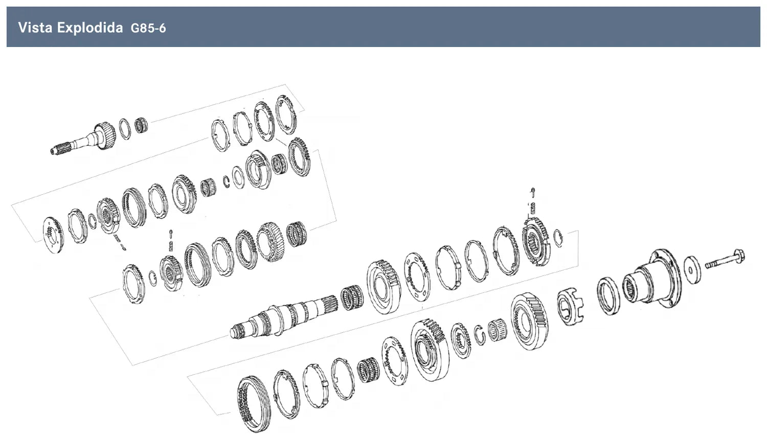 Manual de Serviço Caixa de Mudanças Mercedes-Benz G60-6 G85-6 — página interna 2 do PDF (Manual de Serviço)
