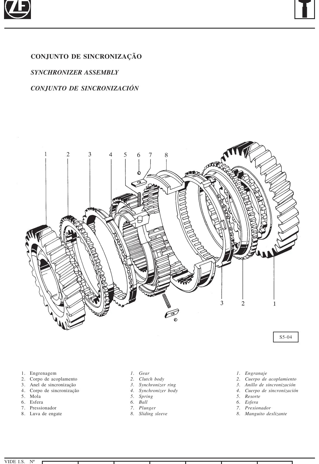 ZF ZF S5-42 / S5-420 — figura técnica 1