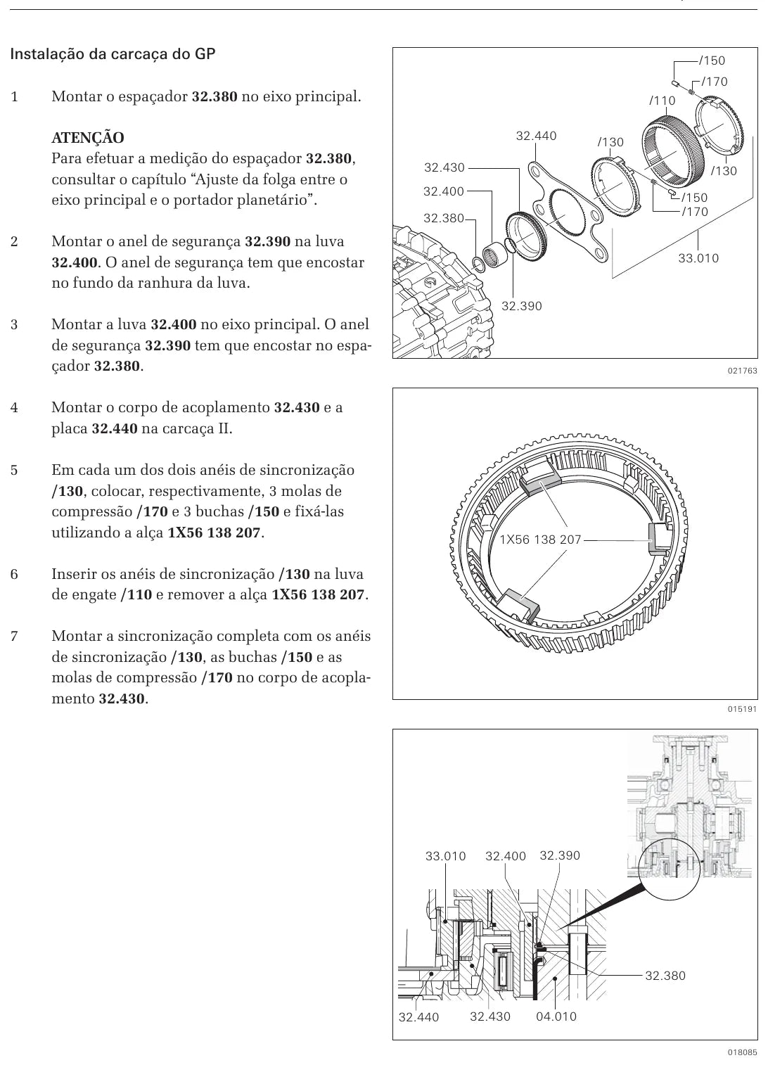 Manual de Reparação Caixa de Câmbio ZF AS Tronic 10, 12 e 16 Marchas — página interna 1 do PDF (Manual de Reparação)