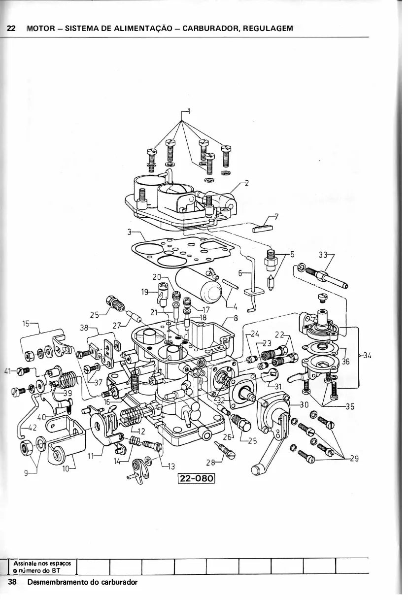 Página interna 1 — Manual de Serviço Volkswagen Motor MD 270