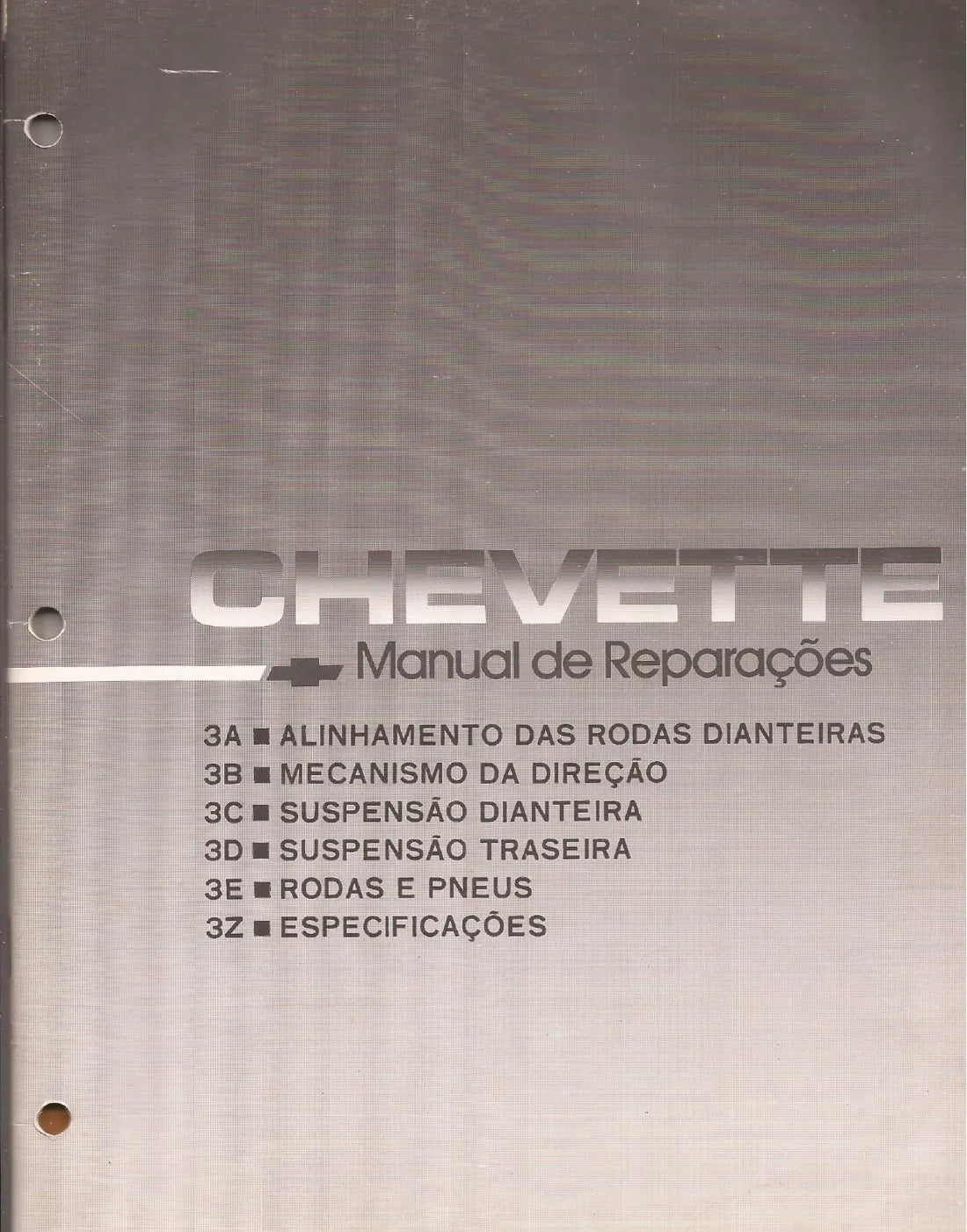 Página interna 1 — Chevrolet Chevette 1989