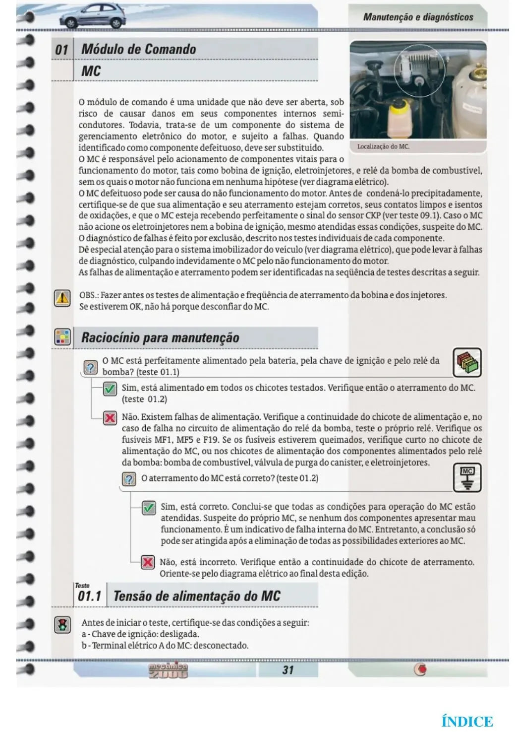 Manual Reparações Serviço Chevrolet Celta 2ª Ed 2009 - Página 1