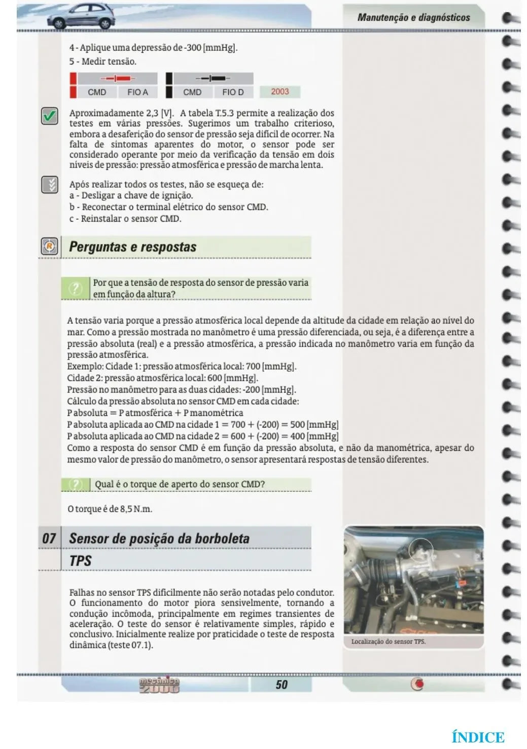 Manual Reparações Serviço Chevrolet Celta 2ª Ed 2009 - Página 2