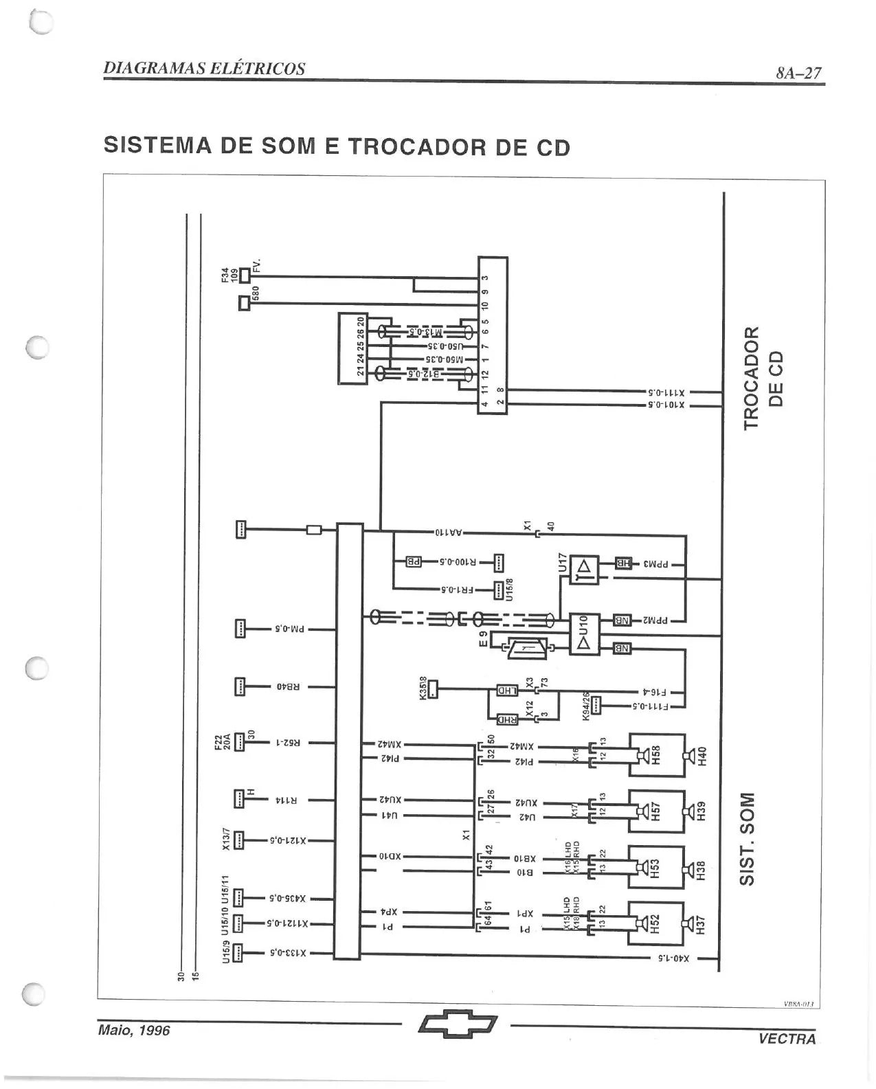 Manual Reparações Serviço Chevrolet Vectra 3ª Ed 2007 - Página 1