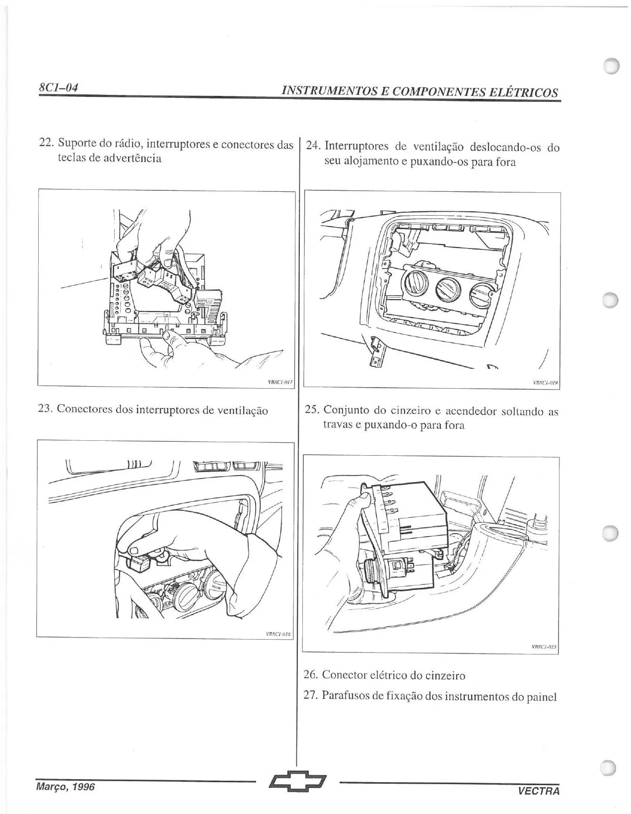 Manual Reparações Serviço Chevrolet Vectra 3ª Ed 2007 - Página 2