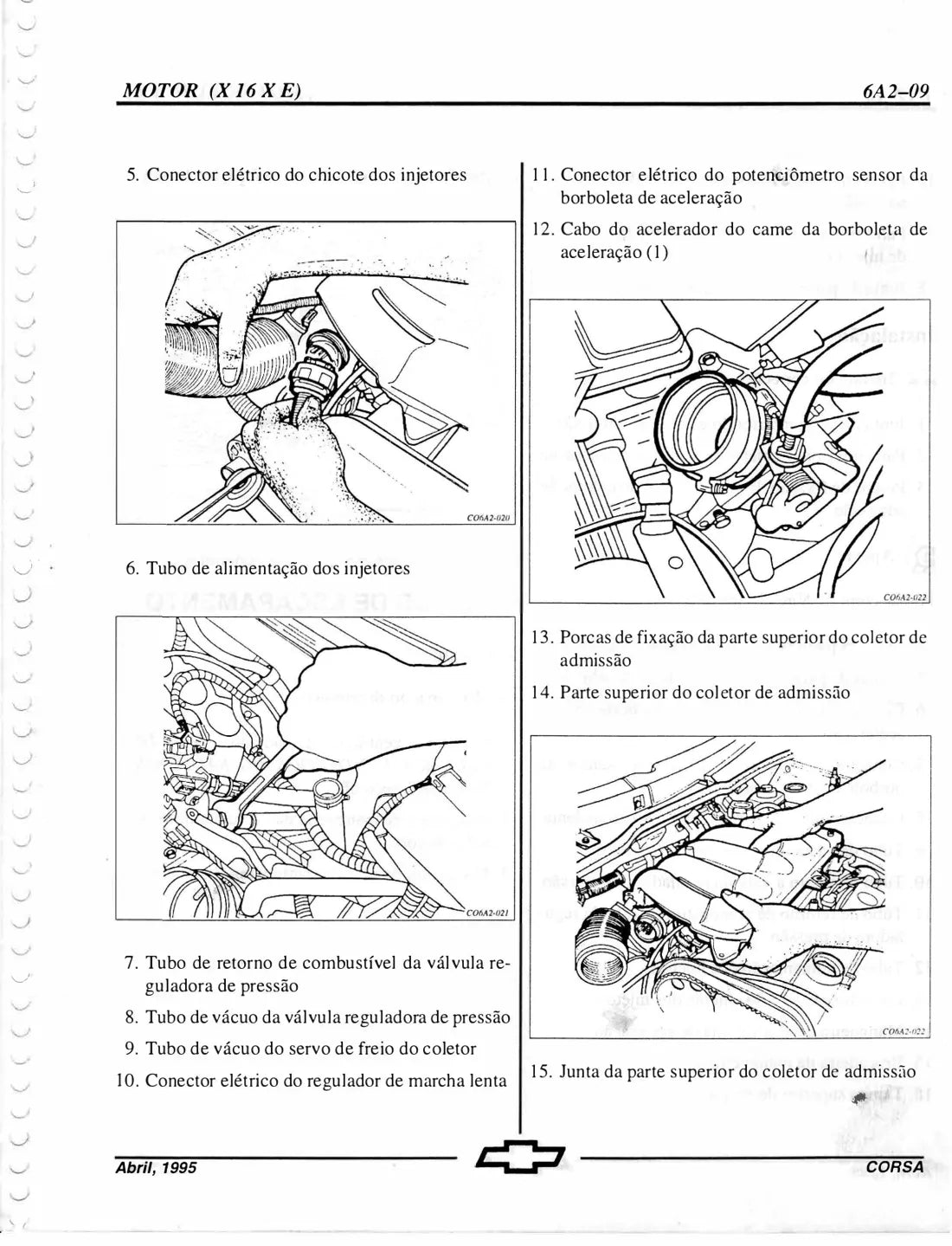 Página interna 2 — Chevrolet Corsa 1994 a 1996