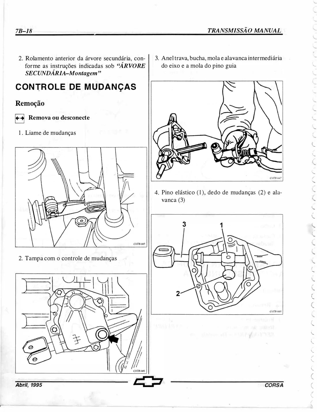 Página interna 3 — Chevrolet Corsa 1994 a 1996