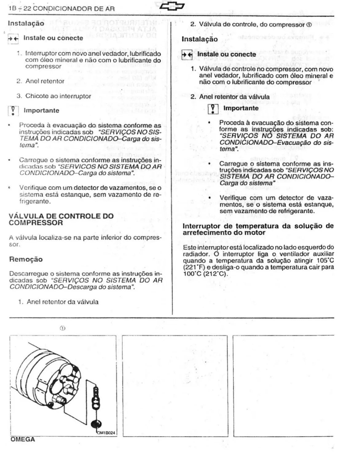 Página interna 1 — Chevrolet Omega 1995