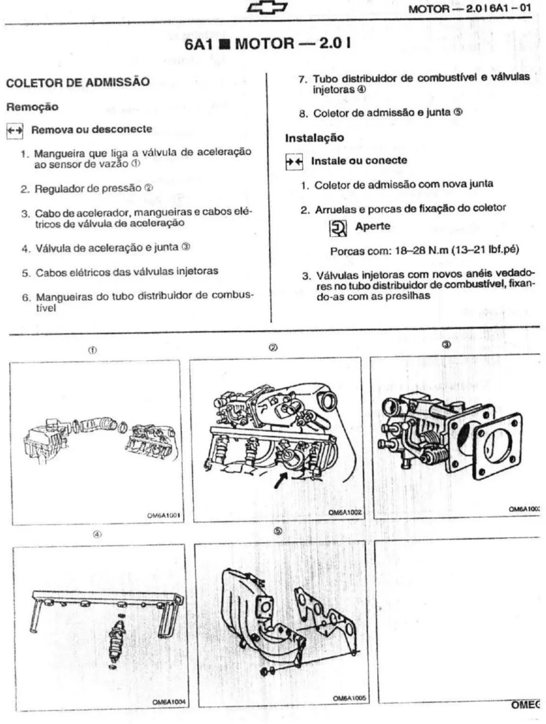 Página interna 2 — Chevrolet Omega 1995