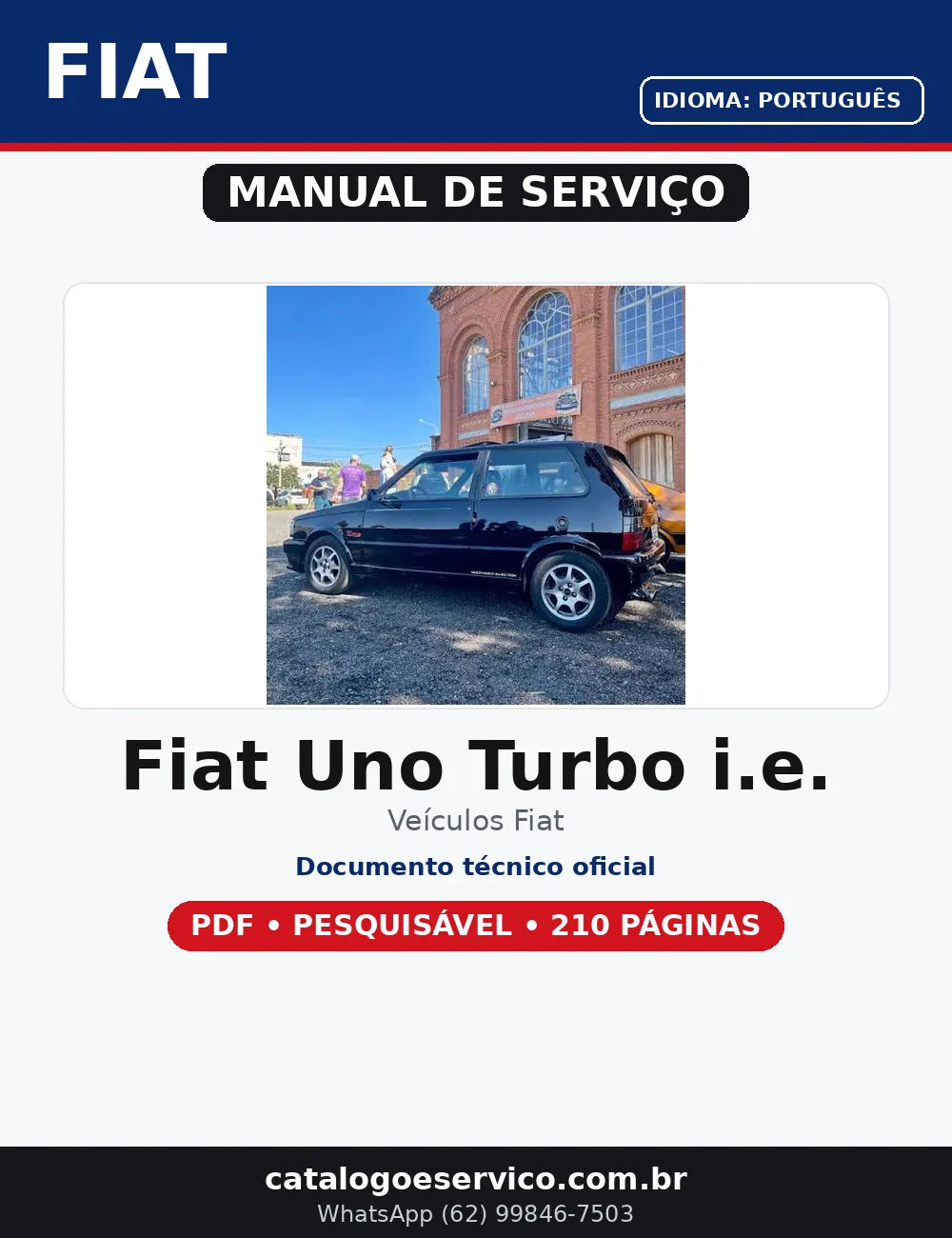 Manual Serviço Manutenção Fiat Uno Turbo
