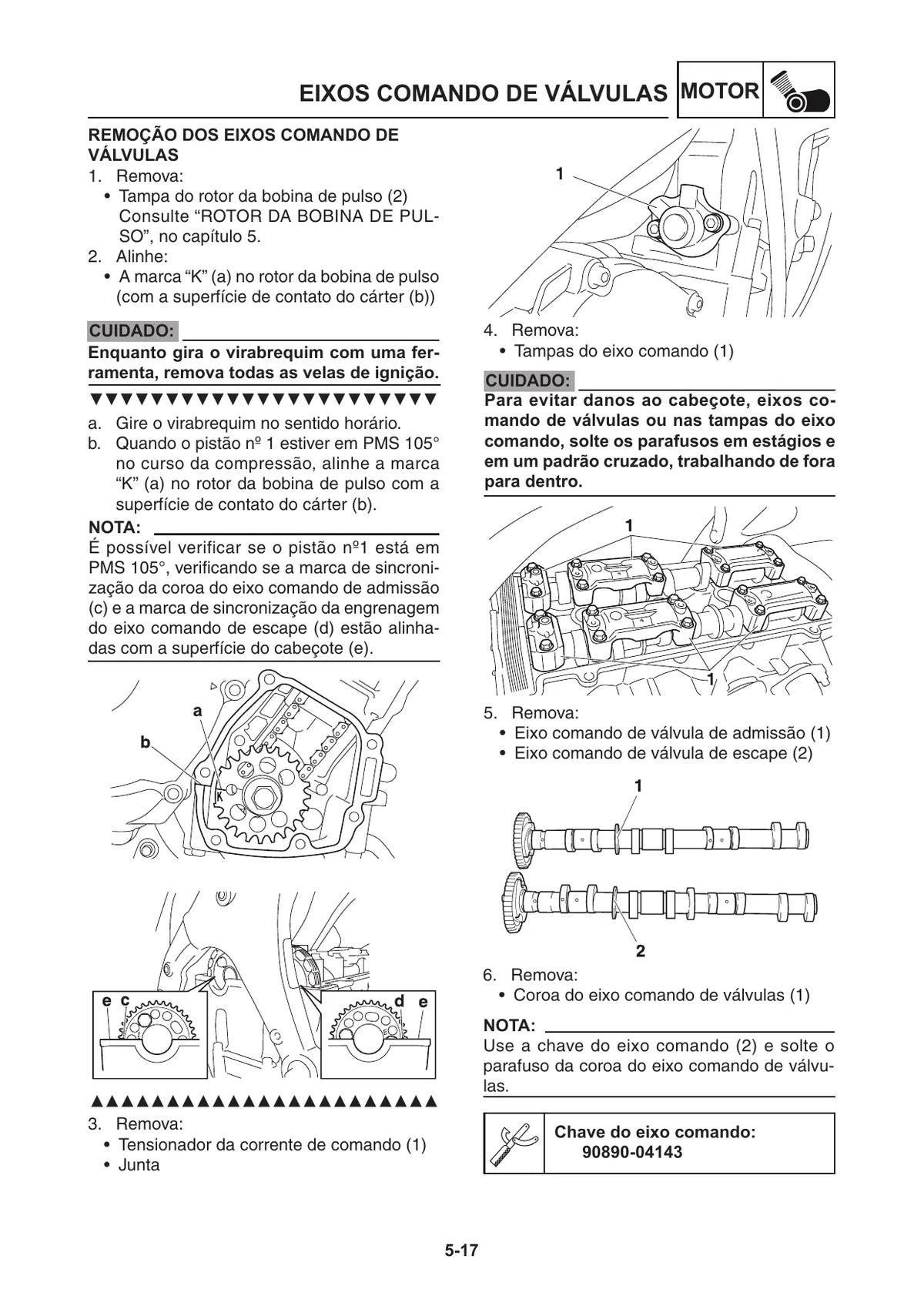 Yamaha Manual Serviço Yzf R 1 2013 — motocicleta, figura técnica 2