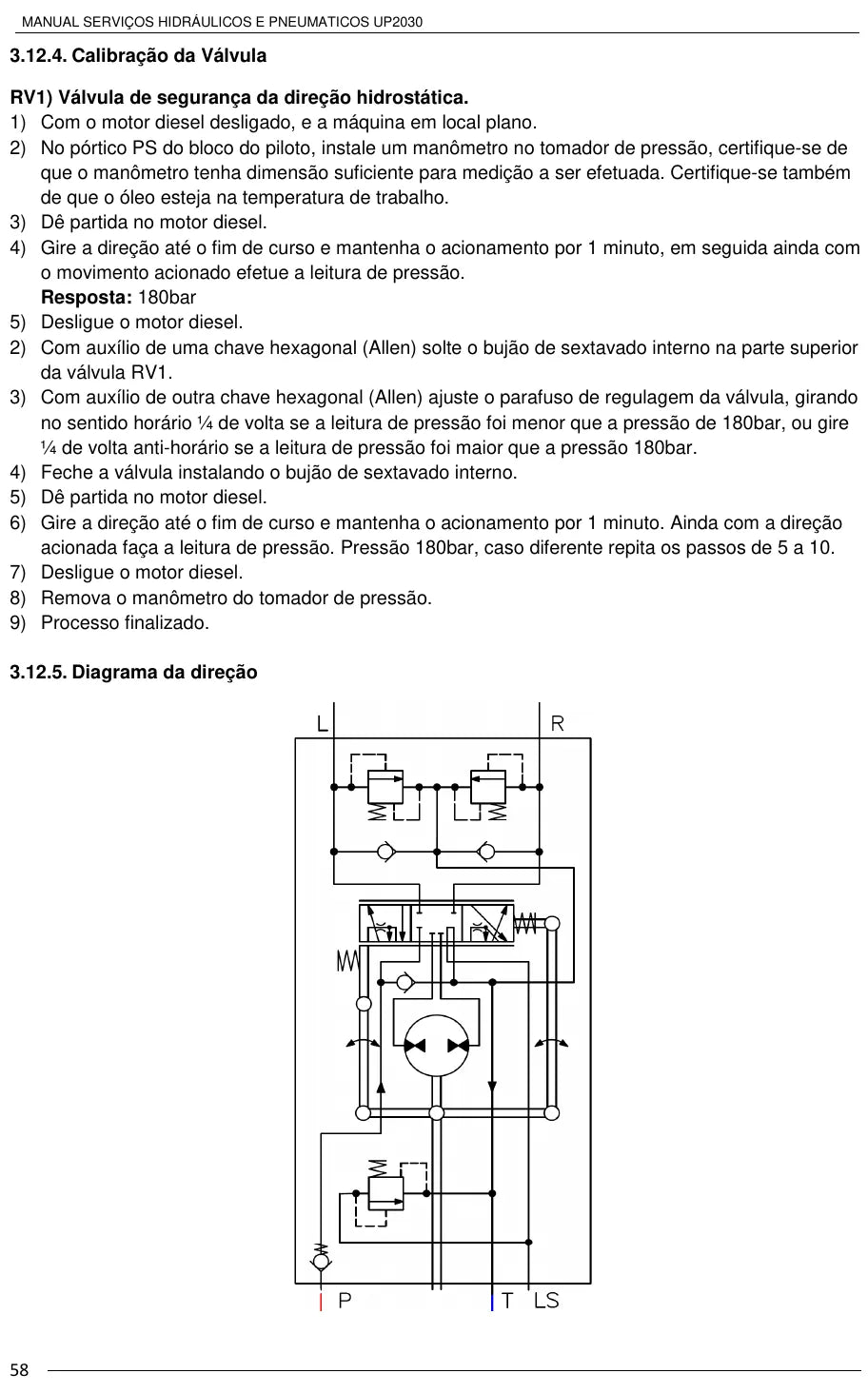 Manual de Serviços Hidráulicos e Pneumáticos Jacto Uniport 2030 — amostra 2 de página interna do documento