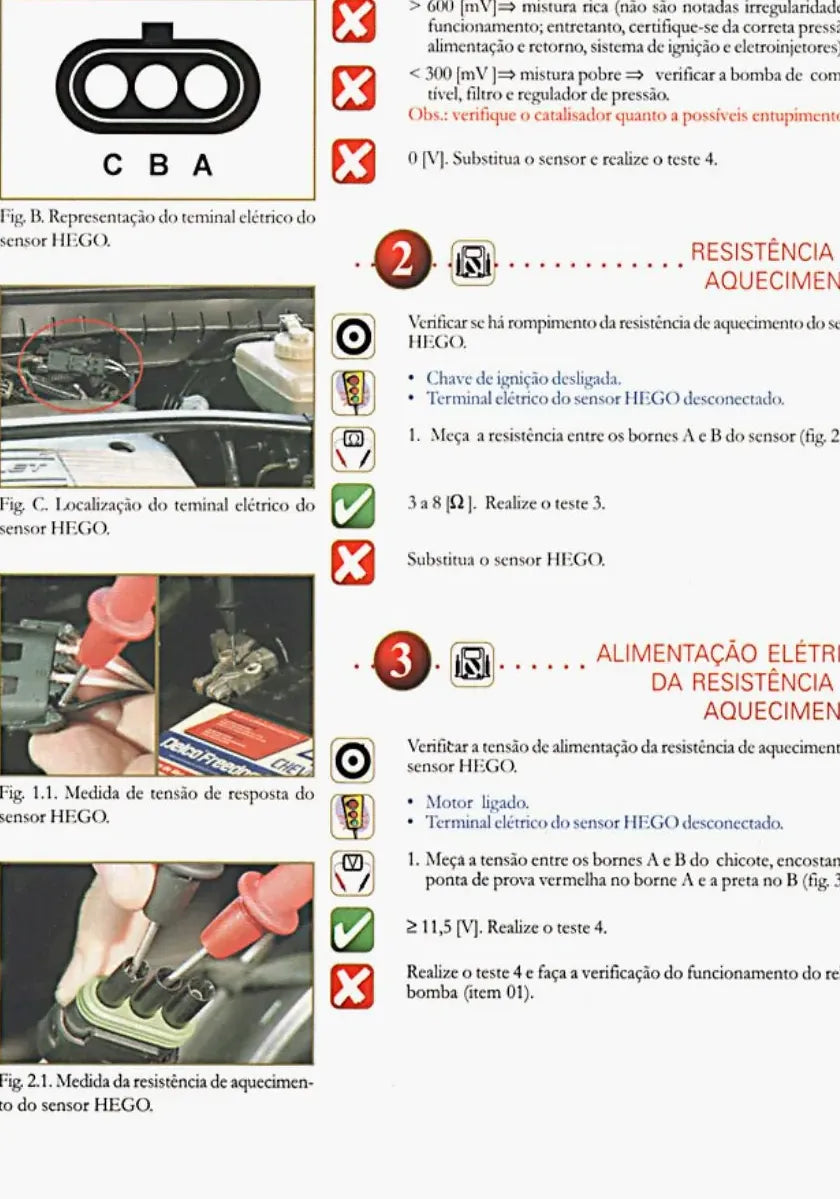 Manual Serviços Reparação Chevrolet Omega 4.1 Motronic Pd - Página 2