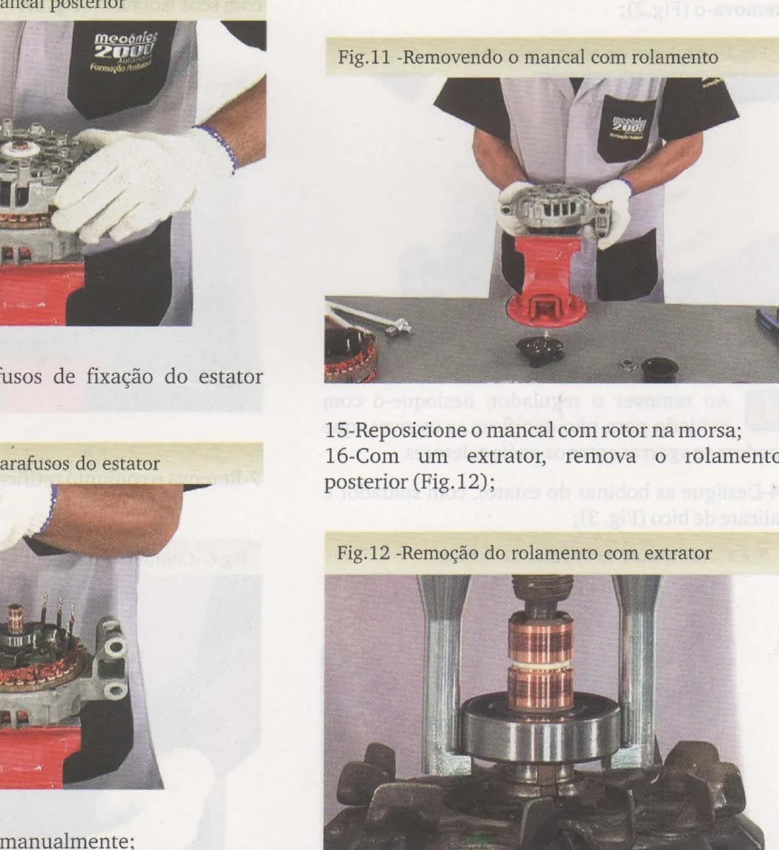 FORD Ka Zetec RoCam 1.0 — figura técnica — página interna do manual de serviço