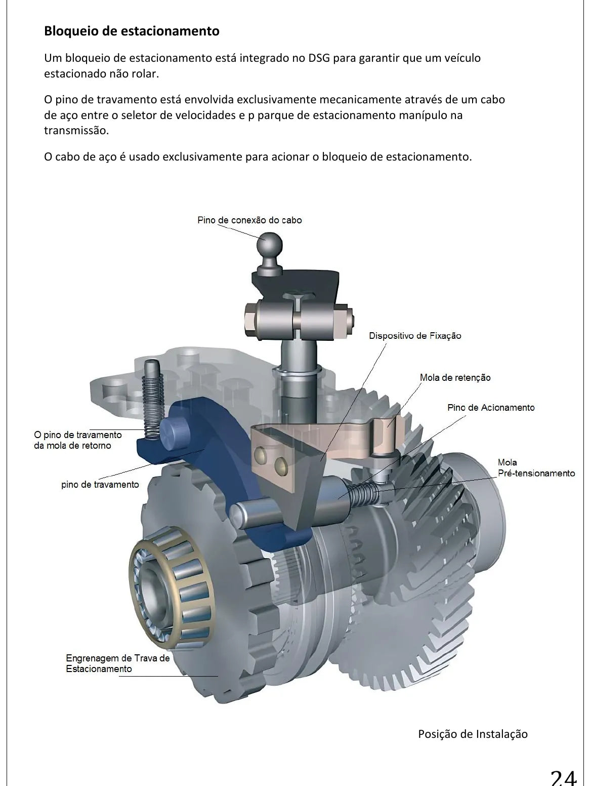 Manual Técnico Câmbio DSG DQ200 0AM Dupla Embreagem a Seco 7 Marchas — página interna 1 do PDF (Manual de Serviço)