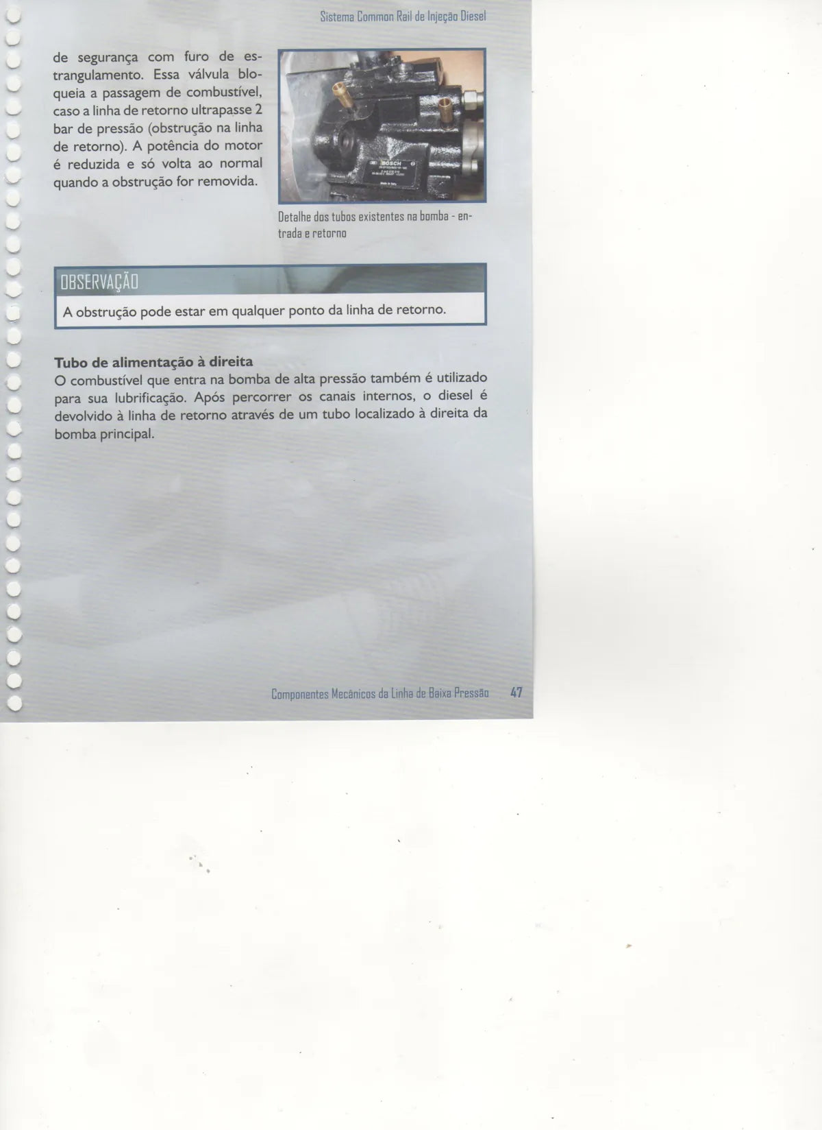 Manual Técnico Sistema de Injeção Diesel Common Rail — página 3