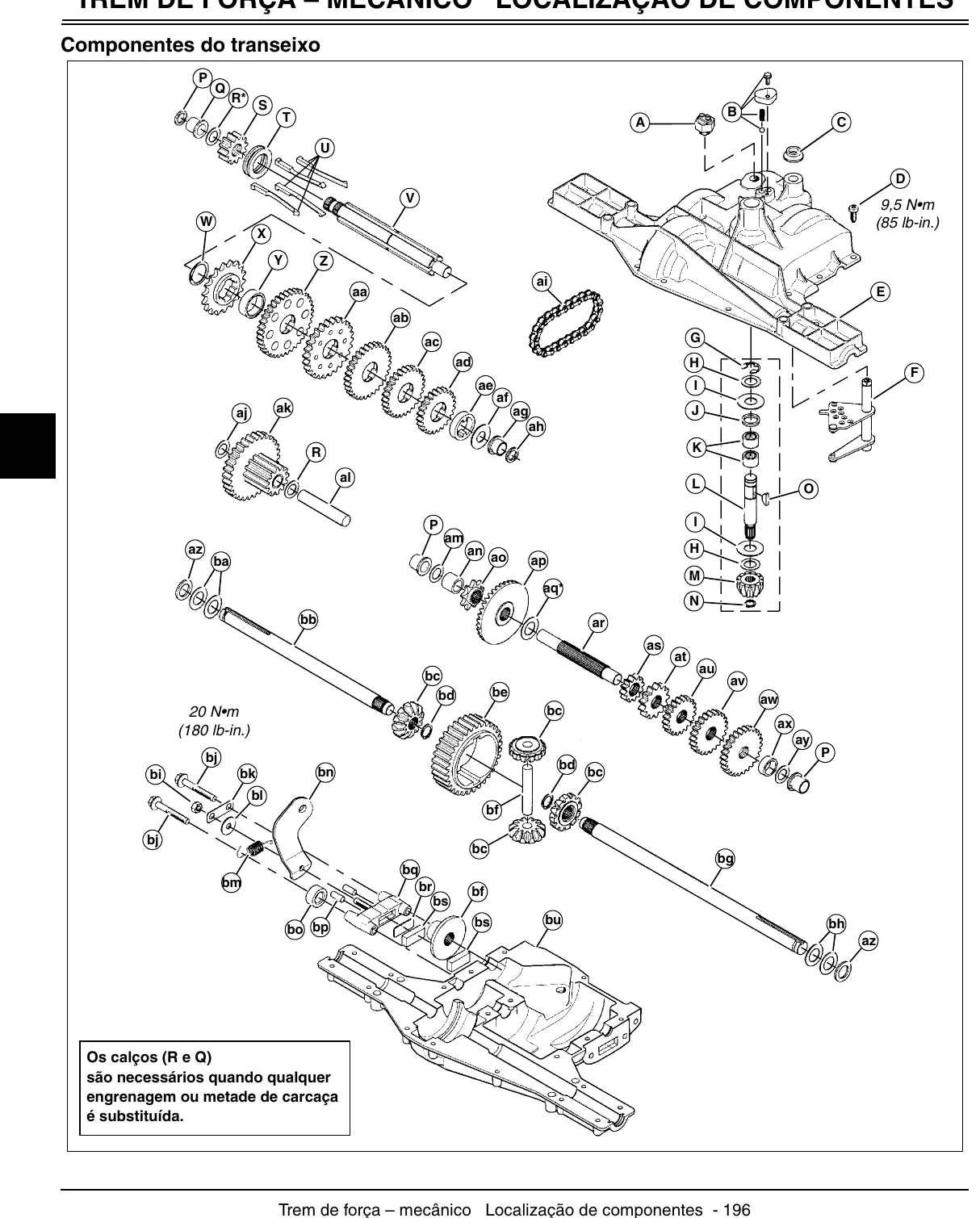 Manual Técnico John Deere LA105 a LA175 — ilustração técnica 2