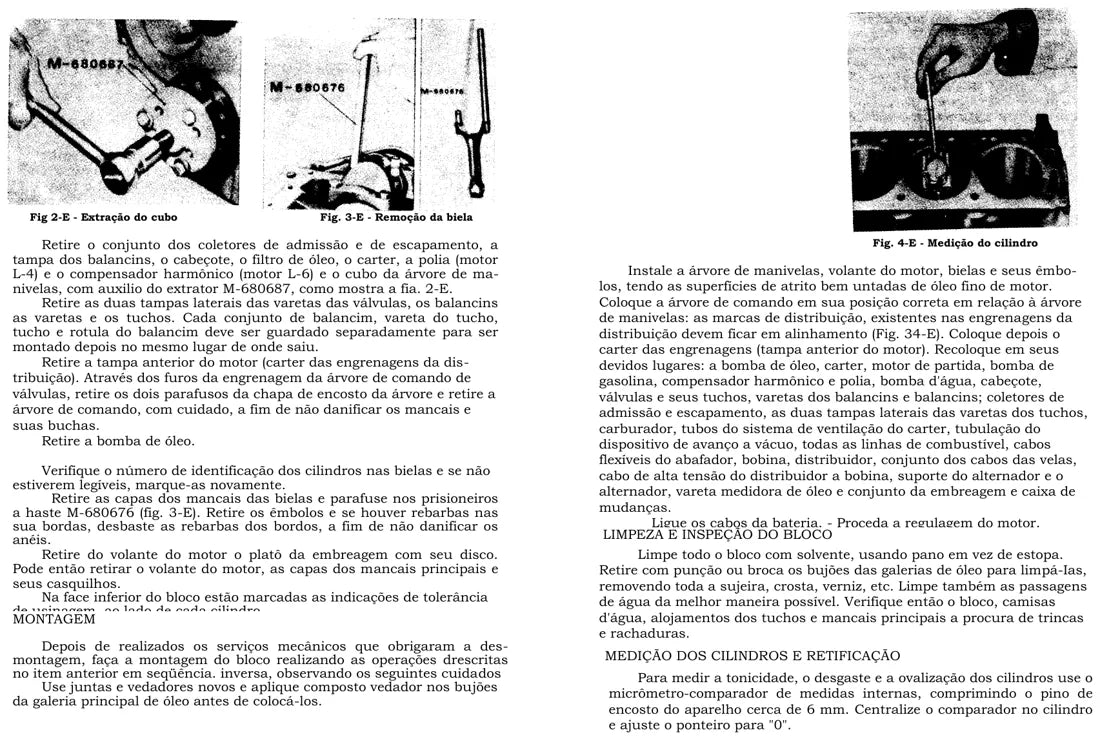 Página interna 2 — Opala 4 e 6 cilindros