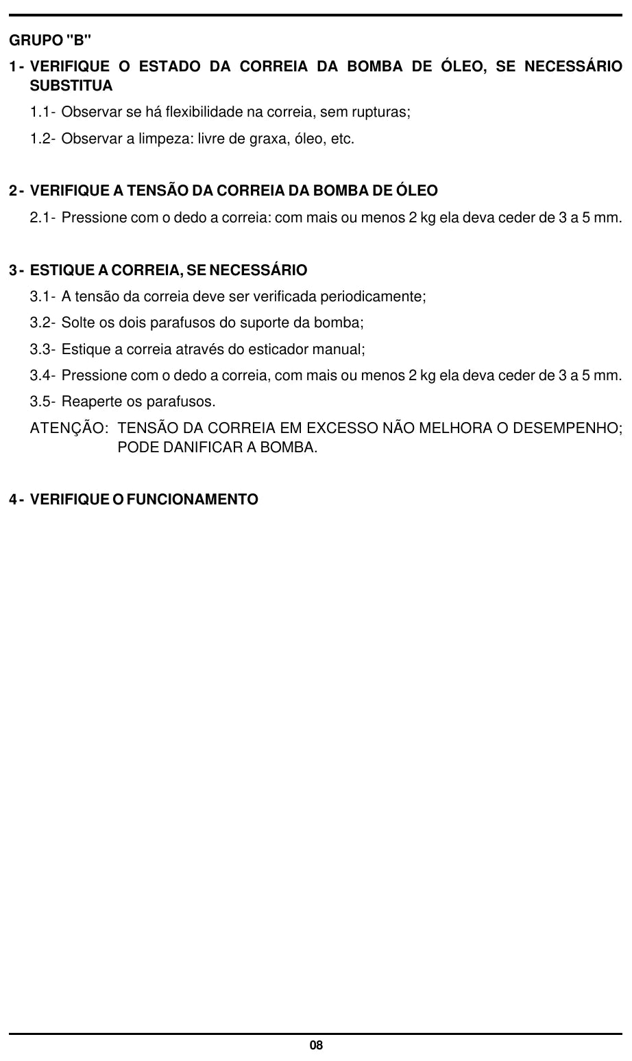 Manual de Treinamento Jacto Sistema de Óleo Hidráulico — amostra 2 de página interna do documento