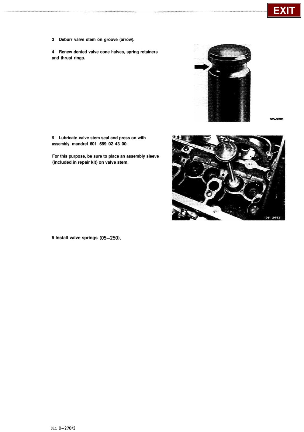 Manual de Serviço Mercedes-Benz OM601 (Motor) (Inglês)