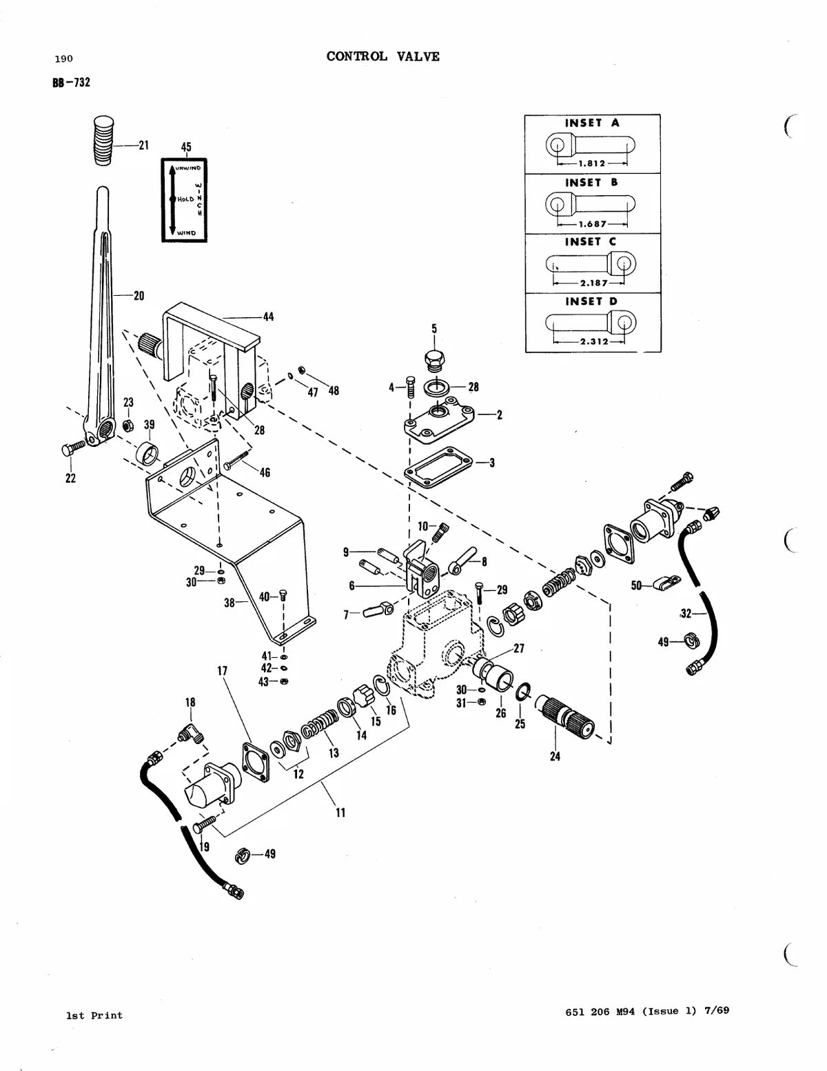 Massey Ferguson MF2244 Trator Esteira — trator, vista explodida 4