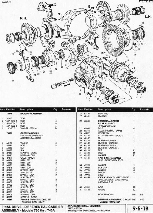 Champion Motoniveladora Series Grader 700 — motoniveladora, vista explodida 2