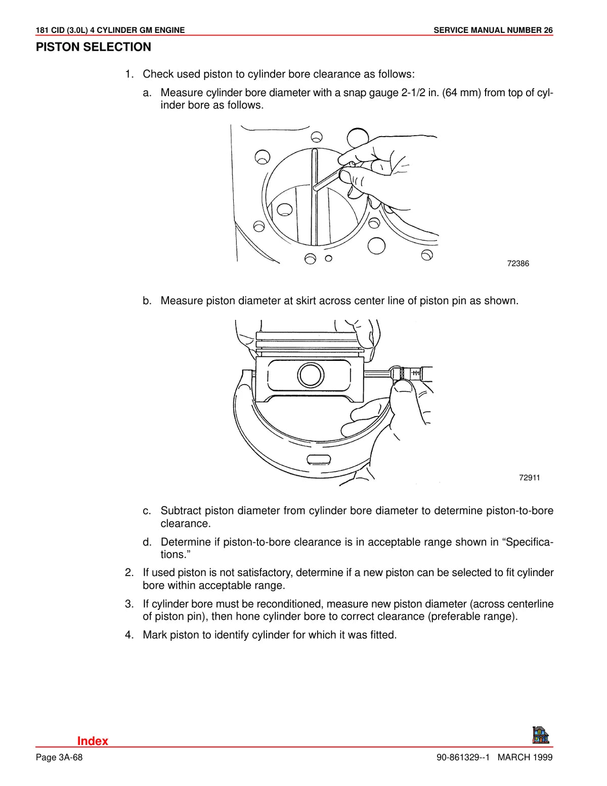 Mercruiser Motor 4 CYL 30 — motor marítimo, figura técnica 1