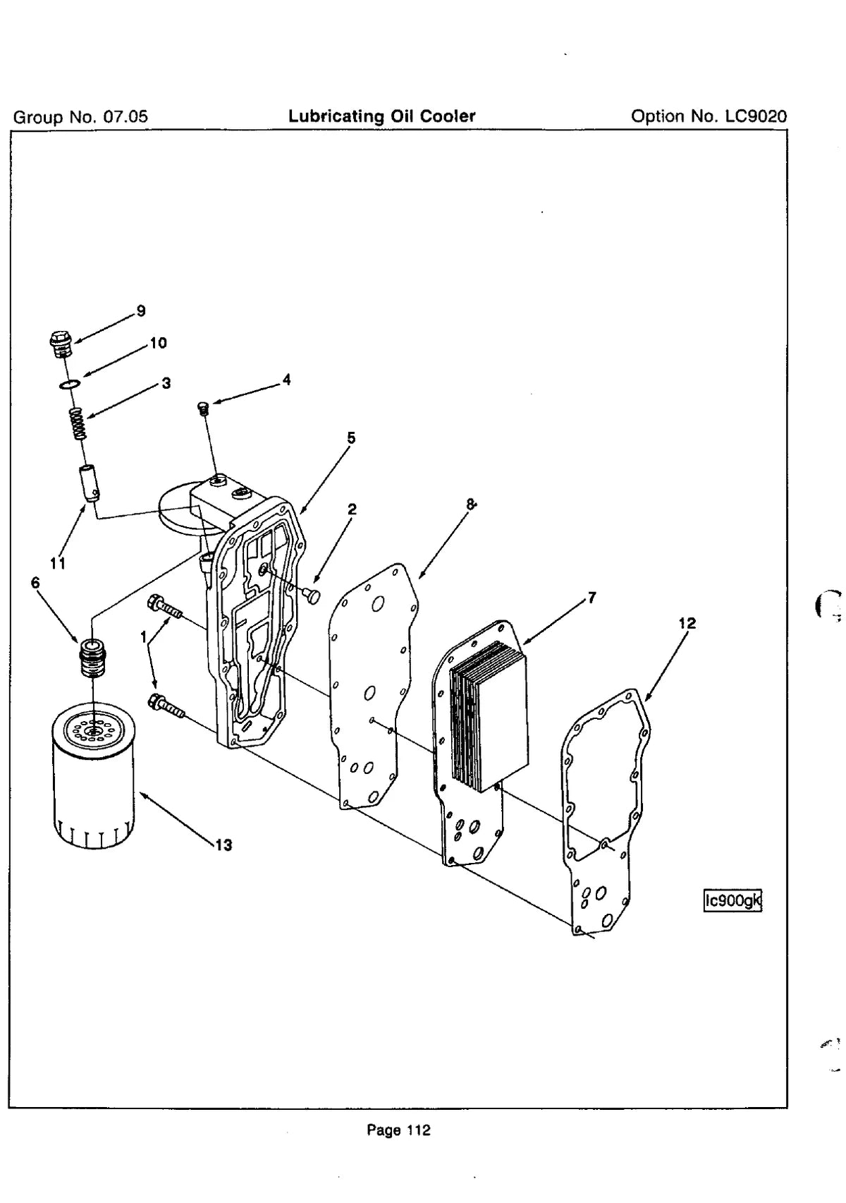 Cummins Motor 6B, 6BT, 6BTA5.9 — motor, vista explodida 2