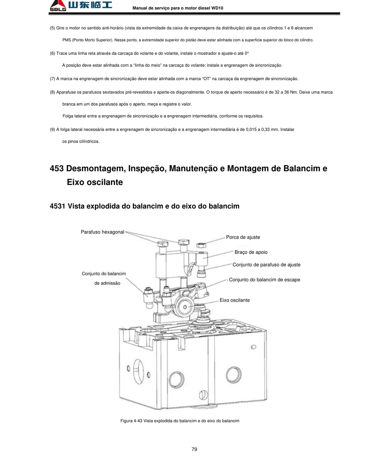 Weichai Diesel · WD10 — motor, figura técnica 2