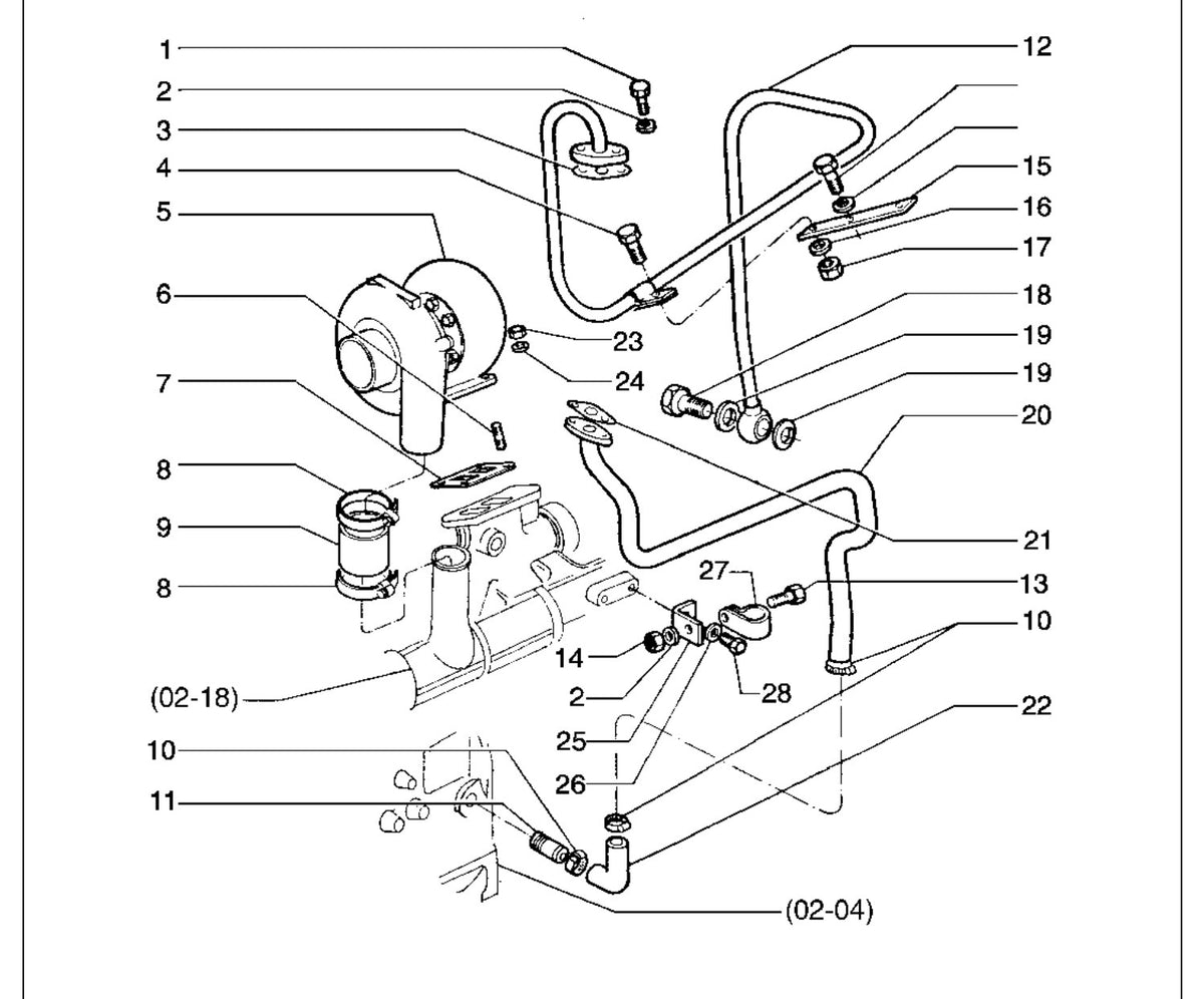 Vista explodida - Catálogo de Peças New Holland 12C (motor MWM)
