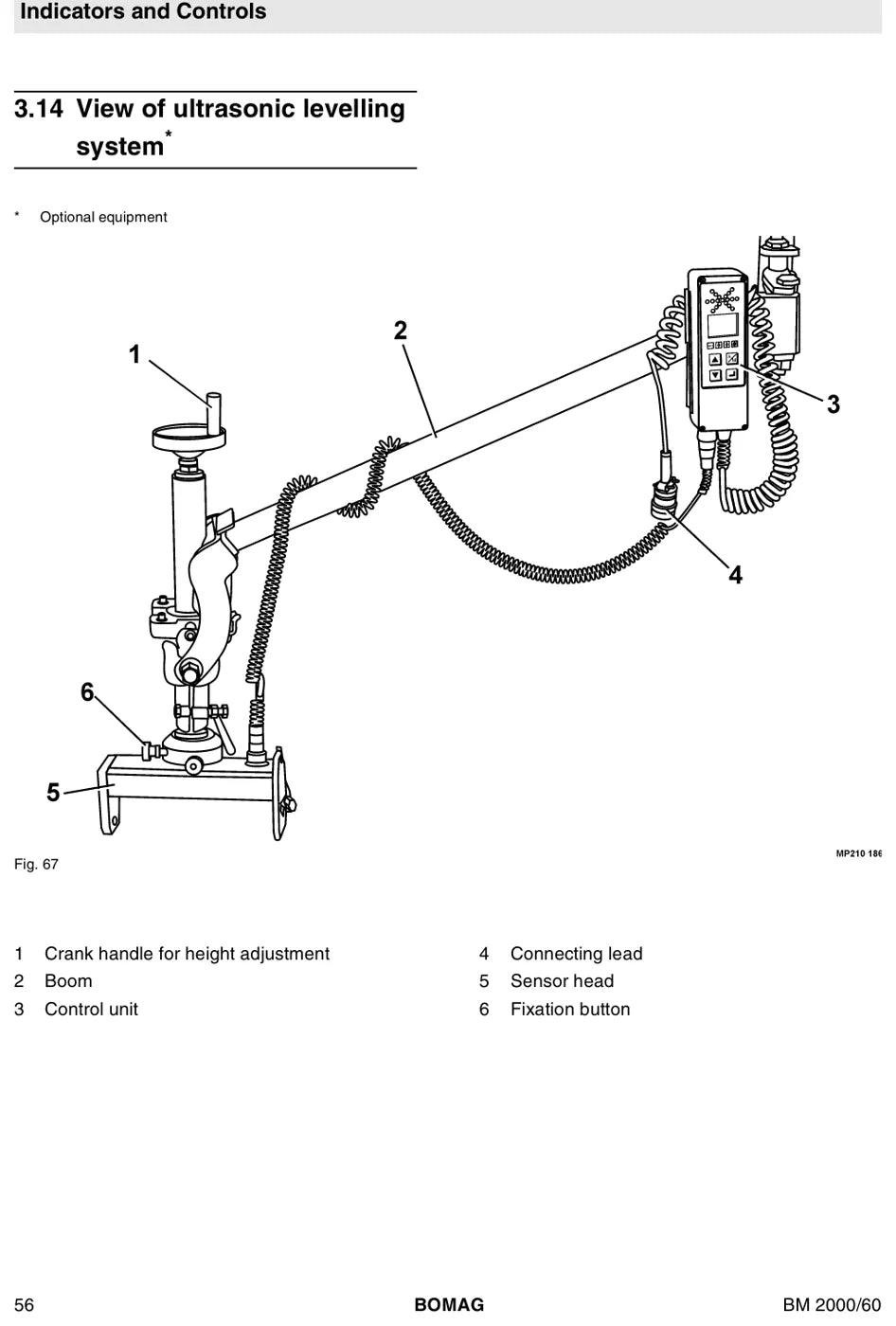 Procedimento ilustrado passo a passo — BOMAG BM 2000/60