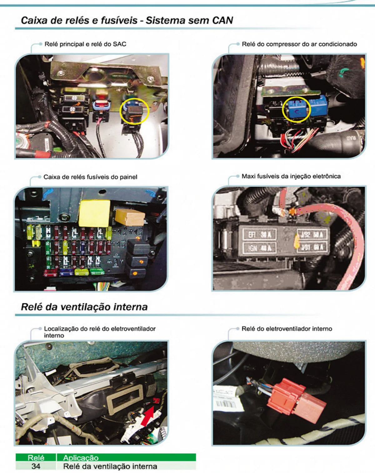 Fiat Palio / Siena 1.0 / 1.4 Flex — página técnica 3
