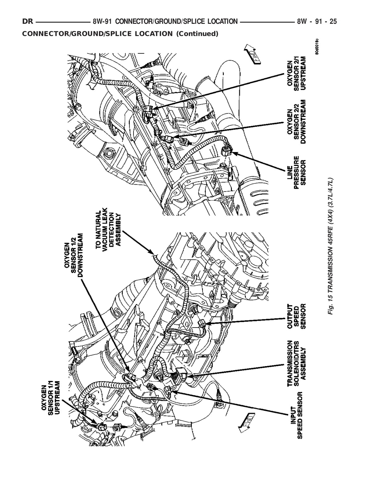 Dodge Pickup 2004 4X2 1500 Ram — veículo, figura técnica 3