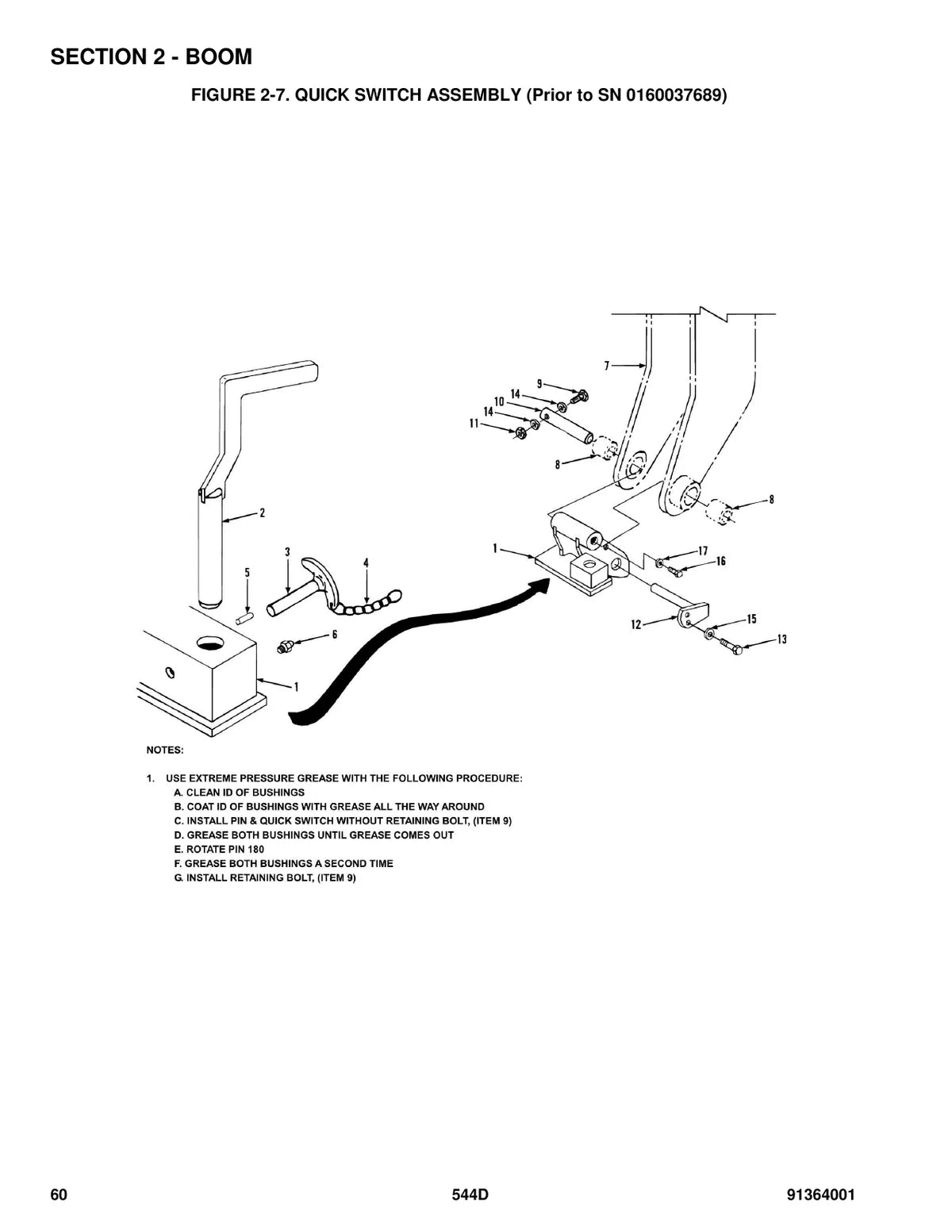 JLG Plataforma 534D 9 JLD — plataforma, figura técnica 1