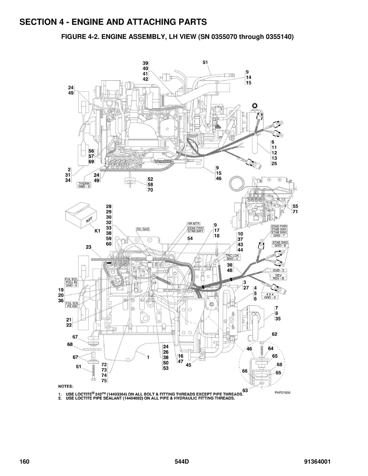 JLG Plataforma 534D 9 JLD — plataforma, figura técnica 2