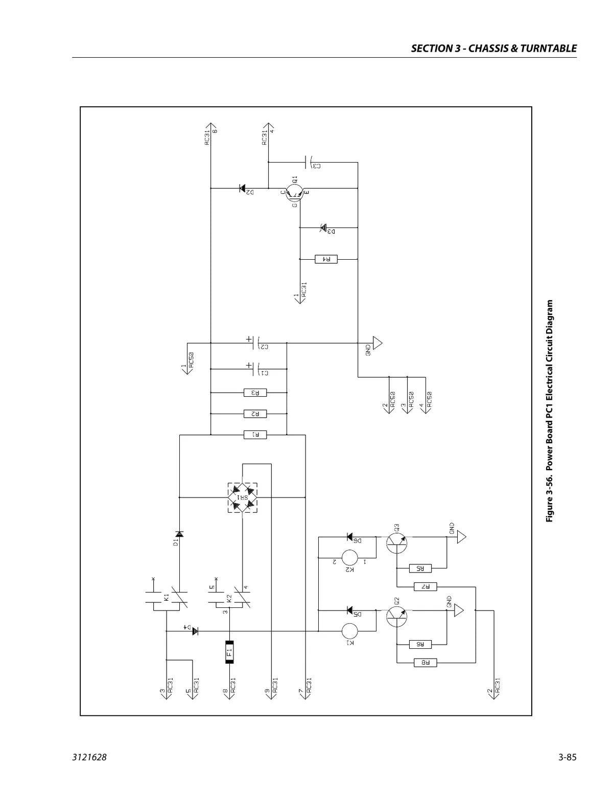 Jlg Plataforma 800A 800AJ — plataforma, figura técnica 2