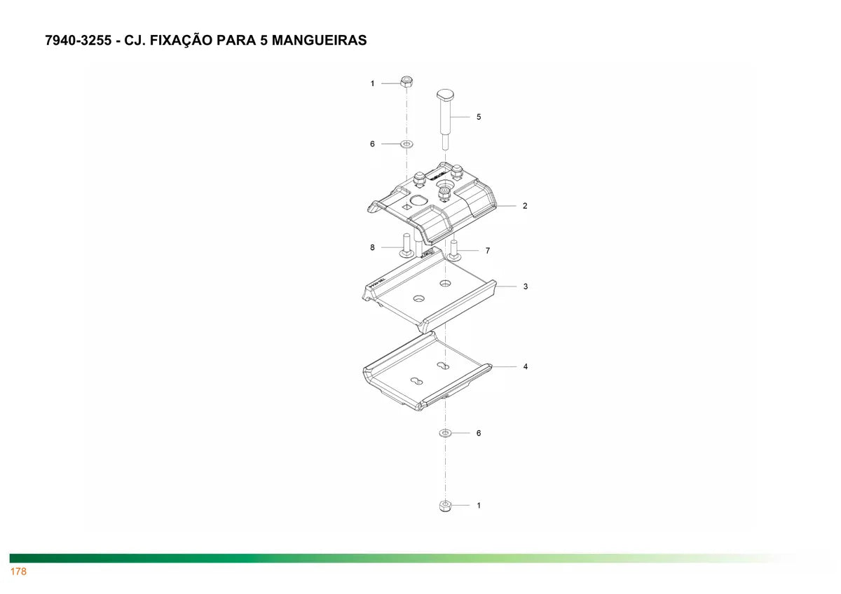 Hercules Pulverizador 5,0 — pulverizador, vista explodida 2