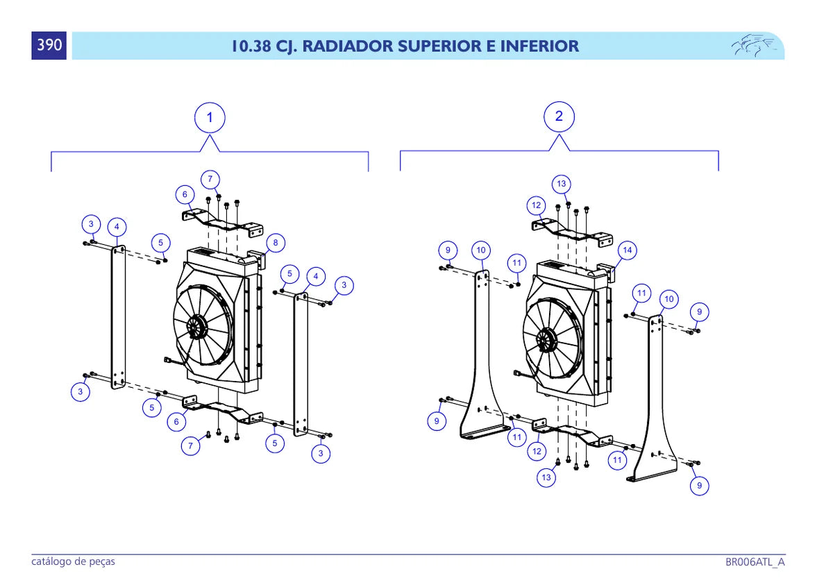 Parruda Pulverizador Autopropelido 3000L. — pulverizador, vista explodida 2